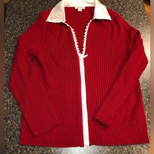 Hampshire studio size XL red sweater